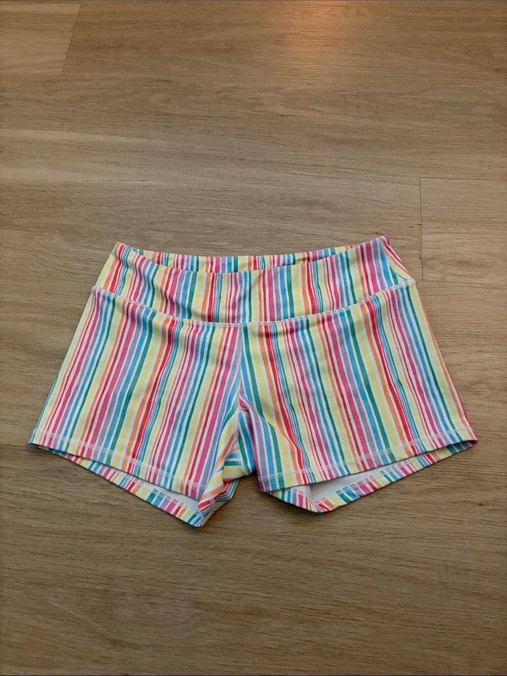 Women’s Born Primitive Rainbow Stripe Performance Shorts